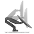 Jason.L Interactive Monitor Single Arm Black - Pear Shaped LDT13-C012 image NaN