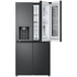 LG 508L French Door InstaView Door-in-Door Fridge with In-door Ice & Water Dispenser Matte Black GF-V500MBLC image NaN