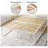 Zinus Double 45cm Joseph Bed Frame Metal Bed Platform Base White AU-MBBFW-18D image NaN