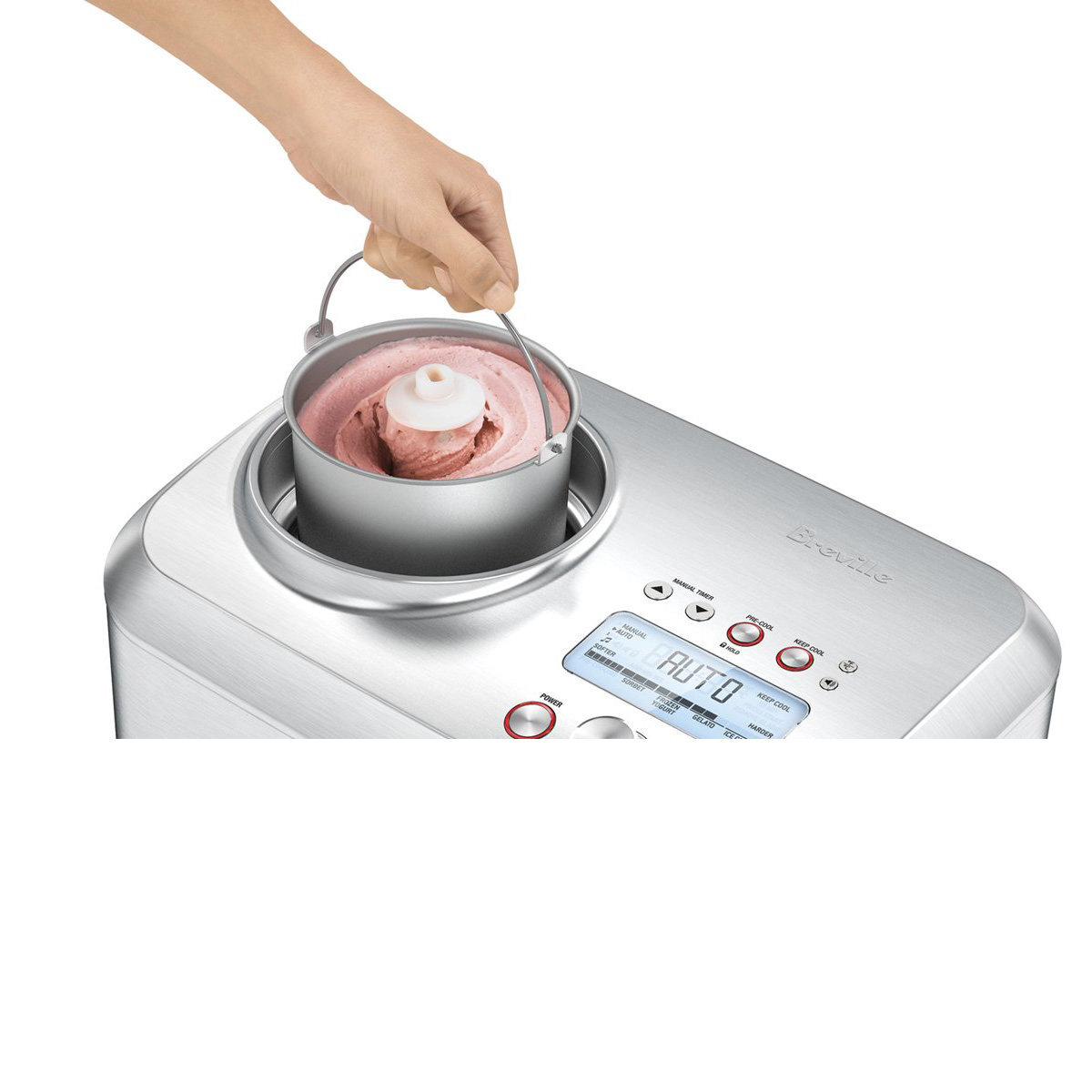Breville BCI600BSS the Smart Scoop Ice Cream Maker Appliances Online