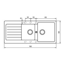 Abey TD200BTPK Schock 1 and 3/4 Bowl Sink Pack hero image