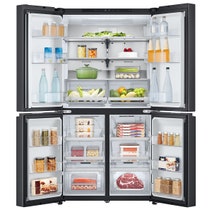 LG 665L French Door Fridge Matte Black GF-B705MBL hero image