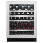Vintec 35 Bottle Single Zone Wine Cabinet Stainless Steel
