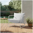 Zinus Outdoor Chair Stainless Steel Water Resistant Grey AU-USHSH5ZC-31L image NaN