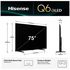 Hisense 75 Inch Q6QAU 4K Smart QLED TV 75Q6QAU [2025] image NaN
