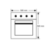 Chef EOC617S 600mm/60cm Electric Wall Oven image NaN