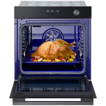 LG Series 5 60cm InstaView Multifunction Oven Black Glass BO605G1GL5 hero image