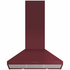 Fisher & Paykel Series 7 90cm Pyramid Chimney Wall Canopy Rangehood Red HC90PCR1 image NaN