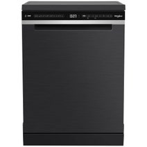 Whirlpool 60cm MaxiTub Freestanding Dishwasher Black WDFS3L5PBSAU hero image