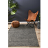 Rug Culture Skandi Large Black & White Rug 280X190CM - SKAN-300-BLA-280X190 image NaN