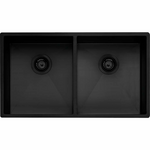 Oliveri Spectra Double Bowl Sink Black SB63BK hero image