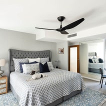Big Ass Fans Haiku I 1524mm Universal Mount LED Ceiling Fan + Tall Ceiling Kit with Light Black F150I-UB-02-01 hero image