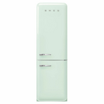Smeg FAB 50's Style 331L Bottom Mount Refrigerator Pastel Green FAB32RPG5AU hero image