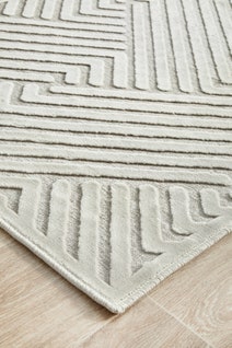 Rug Culture York Medium Off White & Natural Rug 300X80CM - YRK-CIND-WHT-300X80 hero image