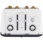 Sunbeam Alinea Select 4 Slice Toaster White TA2740W hero image