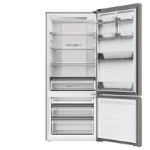 Haier 433L Bottom Mount Refrigerator Satina Silver HRF420BS hero image