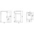 Everhard Nugleam 35L Laundry Sink with Cabinet 71S02 image NaN