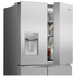 Hisense 640L PureFlex French Door Refrigerator with Non-Plumbed Ice and Water Dispenser Stainless Steel HRCD640TSW image NaN