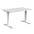 OLG Agile Fixed Single Desk 1200x750 White Worktop with White Frame OG_AGFSSD1275W_W image NaN