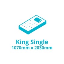 Universe Bed Co. Stardream King Single Mattress NSKSPSMIB001 hero image