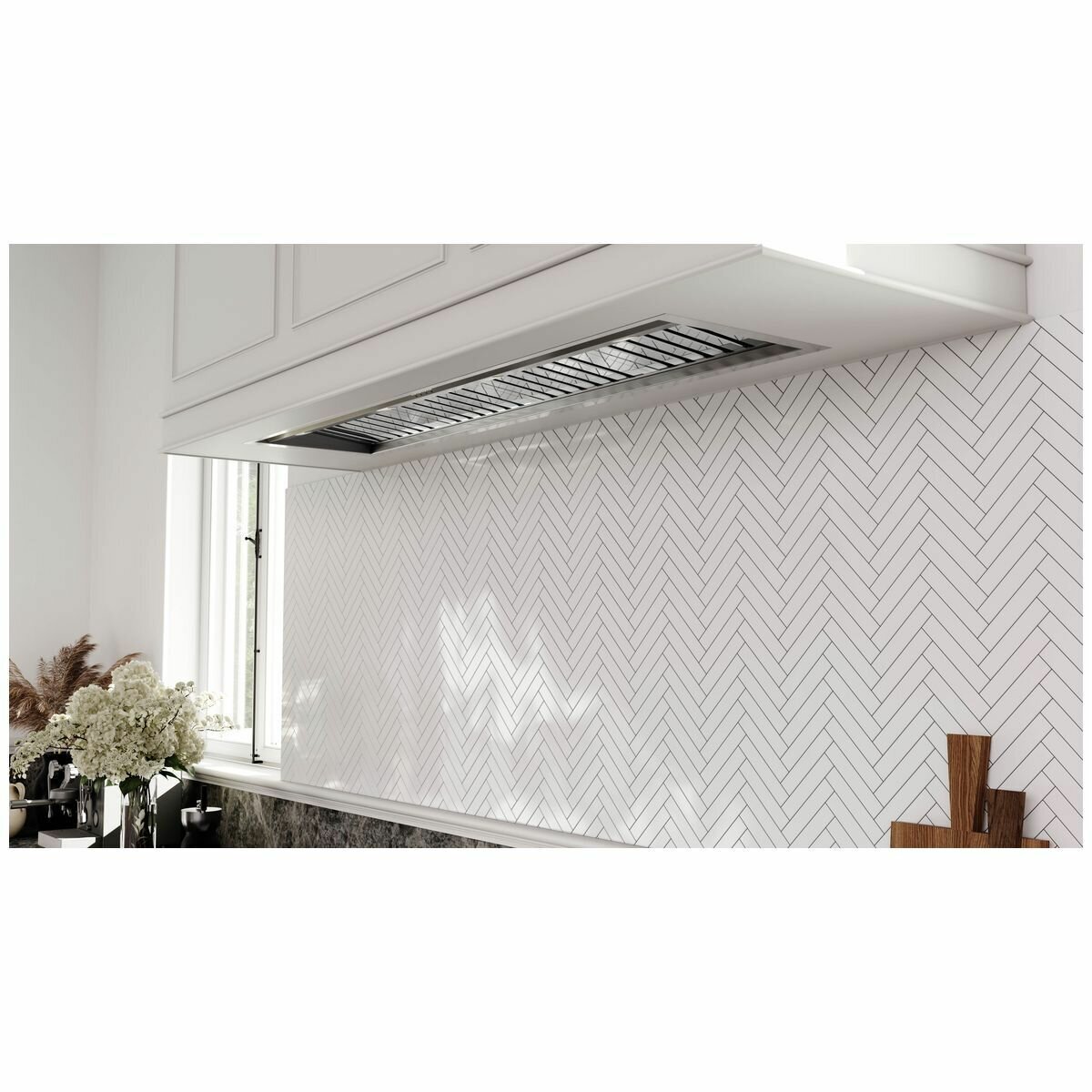 Whispair 120cm Monte Carlo Super Deep Under Cupboard Rangehood with Pro Plus External Remote Motor X3MD12S5.EPP hero image