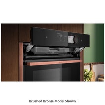 NEFF 60cm Pyrolytic Slide & Hide Oven with Added Steam Metallic Silver B69VY7MY0A-MS hero image