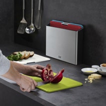 Joseph Joseph Folio Steel 4 Piece Chopping Board Set Multicolour 60213 hero image