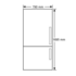 Fisher & Paykel E522BLX5 519L Bottom Mount Fridge image NaN