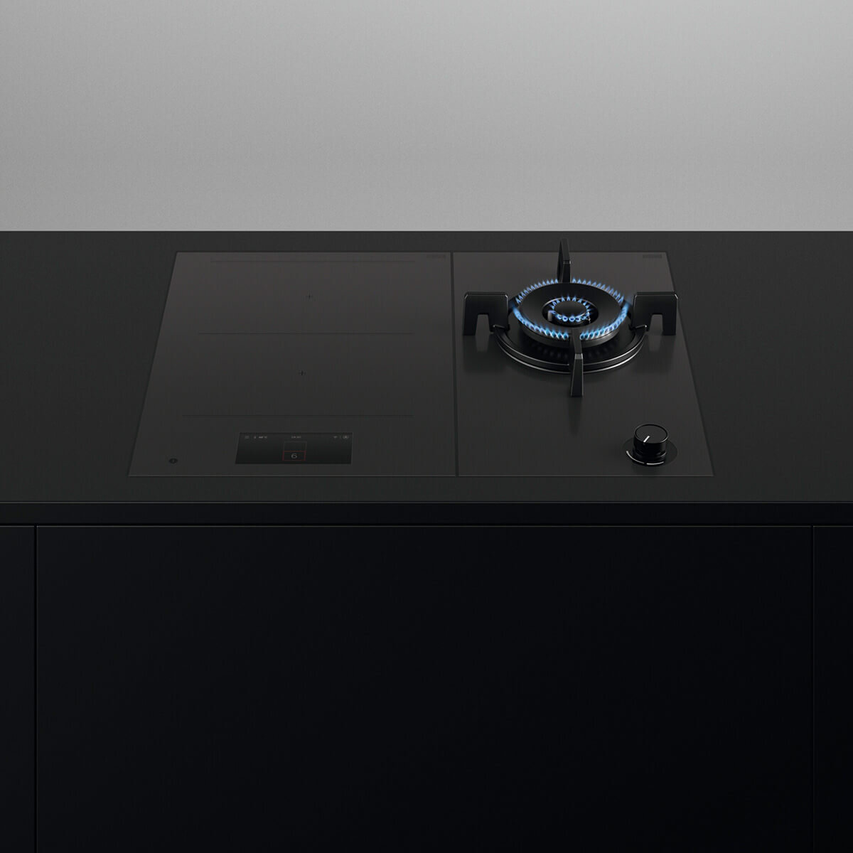 Fisher & Paykel Series 9 30cm 1 Burner LPG Gas Cooktop Black Glass CG301DLPGB5 hero image
