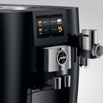 Jura J10 INTA Automatic Coffee Machine Piano Black 15664 hero image