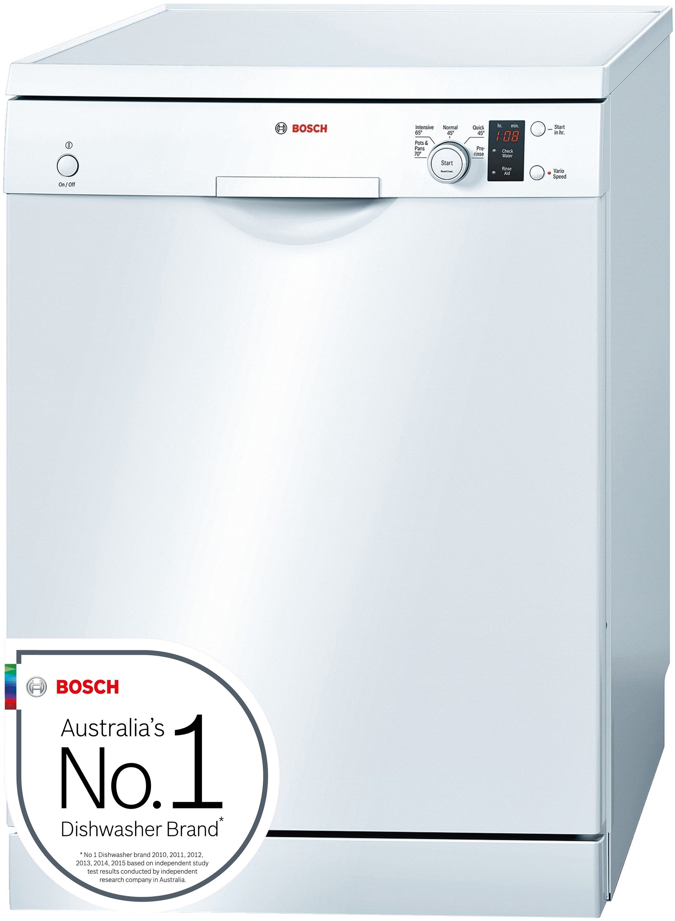 Bosch SMS50E32AU Serie Freestanding Dishwasher Appliances