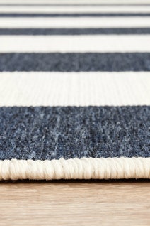 Rug Culture Seaside Medium Navy & White Rug 220X150CM - SSD4444-NVWH-220X150 hero image