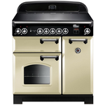 Falcon 90cm Classic Freestanding Electric Oven/Stove Cream and Chrome CLA90EI5CR-CH hero image