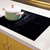 Linarie 60cm Bruz Double Flex Zone Induction Cooktop with Integrated Ventilation System RF6012FLEX hero image