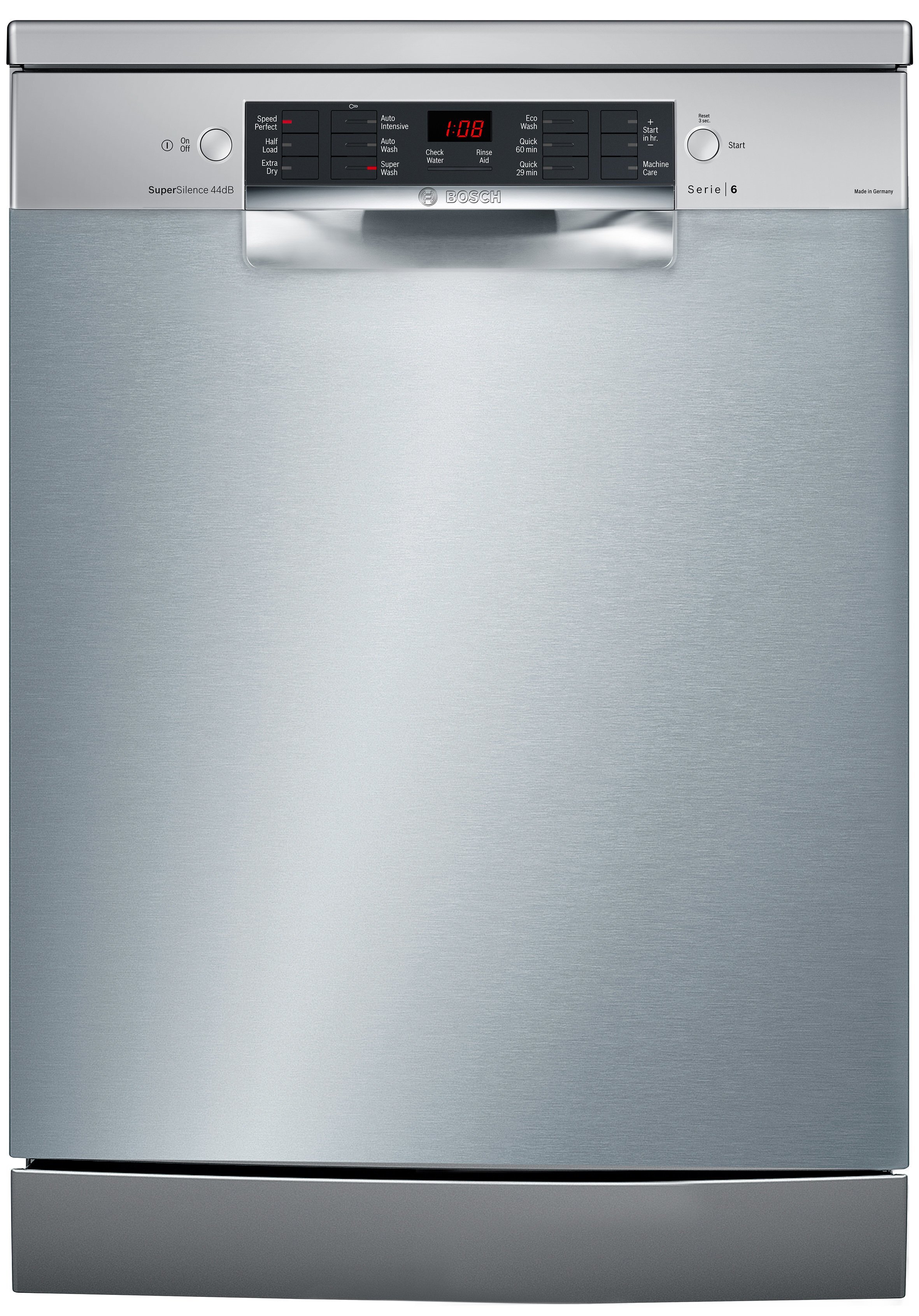 Bosch SMS66MI02A Serie 6 Freestanding Dishwasher
