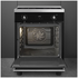 Smeg 60cm Black Pyrolytic Freestanding Oven C6IPBLT2 image NaN