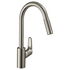 Hansgrohe Focus M41 Pull Out Kitchen Mixer - Stainless Steel 31815803 image NaN