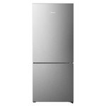 Hisense 417L PureFlat Bottom Mount Refrigerator Silver HRBM418S hero image
