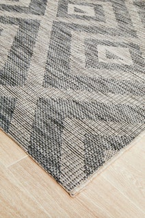 Rug Culture Terrace Medium Black Rug 230X160CM - TER-5504-BLK-230X160 hero image