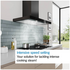 Bosch 90cm Series 6 Wall-mounted Canopy Rangehood, Stainless Steel DWB97DN30A image NaN