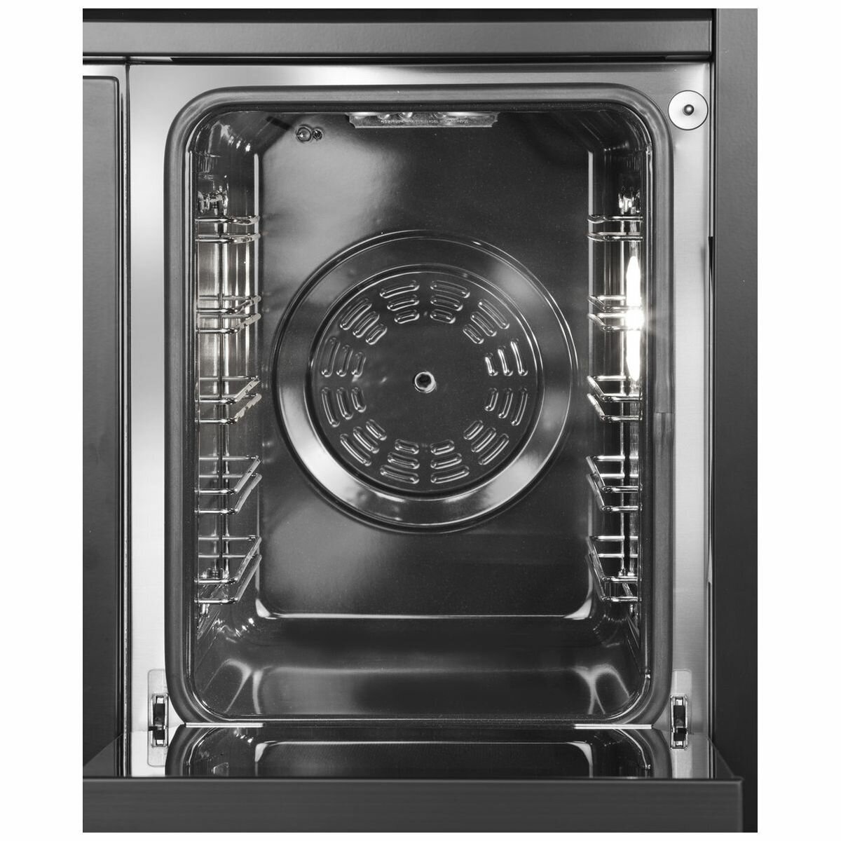ILVE Professional Plus Series 90cm Induction Double Oven with Milano Knobs PDI09WE3BK hero image