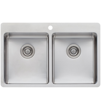 Oliveri Sonetto Double Bowl Topmount Sink SN1064