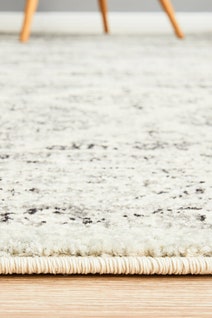 Rug Culture Century Medium White & Charcoal Rug 230X160CM - CEN-999-GREY-230X160 hero image