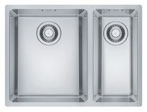 Franke Maris 1 and 1/2 Bowl Sink with Small Bowl Right MRX260-34/19SBR hero image