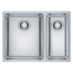Franke Maris 1 and 1/2 Bowl Sink with Small Bowl Right MRX260-34/19SBR hero image