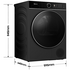 Hisense 10kg Series 8I TFT Heat Pump Dryer-Black HDF8I10HB image NaN