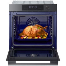 LG Series 7 60cm InstaView Pyrolytic Oven Matte Black BO607G1MB4 hero image
