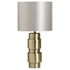 CTO Lighting Ring Table Light - Satin Brass with Dove Grey Silk RINTAOSB image NaN