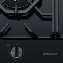 Westinghouse 60cm 3 Burner Gas Ceramic Glass Cooktop WHG639BD hero image