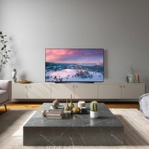 LG 77 Inch CS Series 4K UHD HDR Smart OLED TV OLED77CSPSA hero image